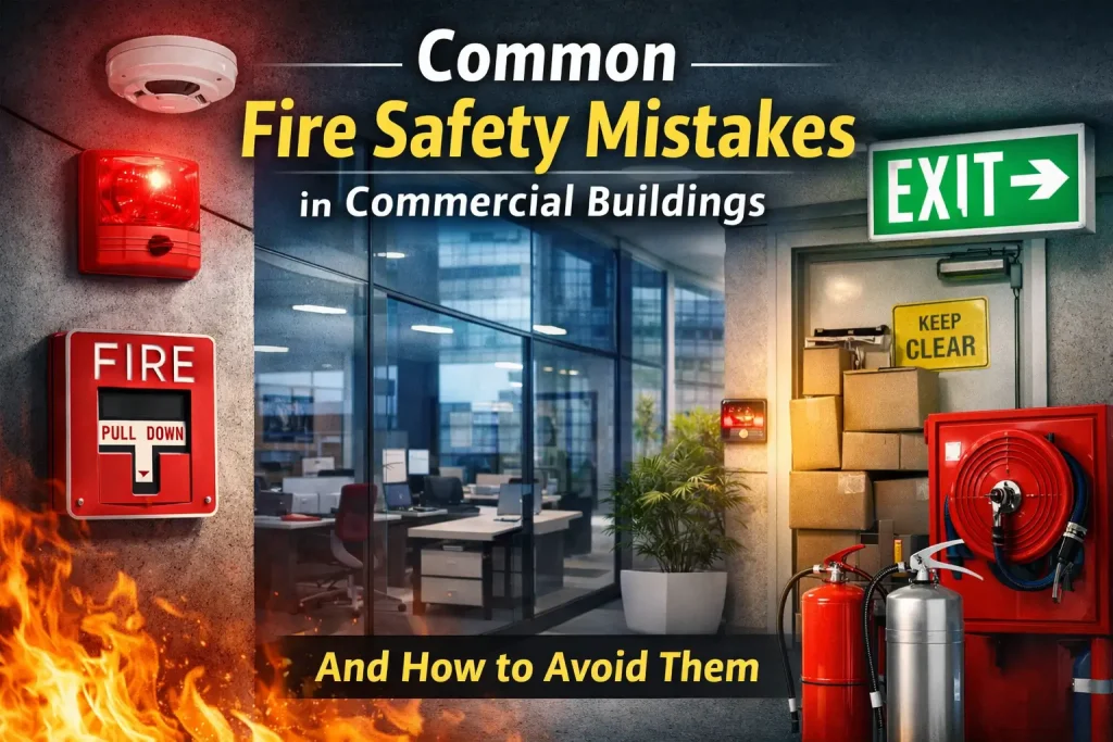 Common fire safety mistakes in commercial buildings and how to avoid them