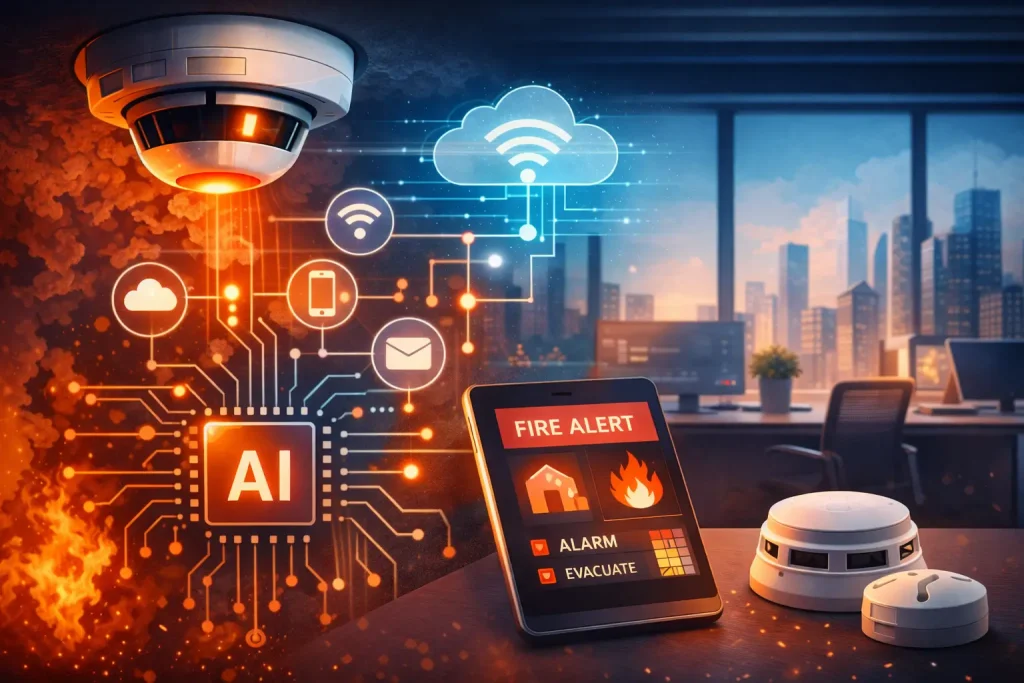 IoT-enabled fire detection sensors