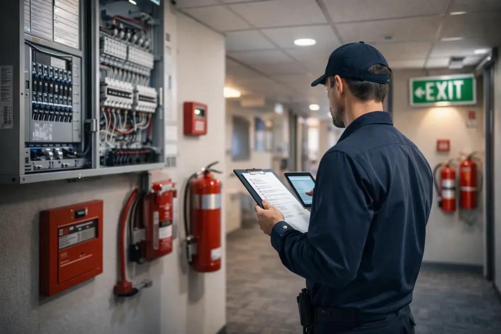 Fire risk assessment process for designing an efficient fire protection system
