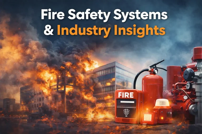Modern fire safety systems designed to protect people and buildings
