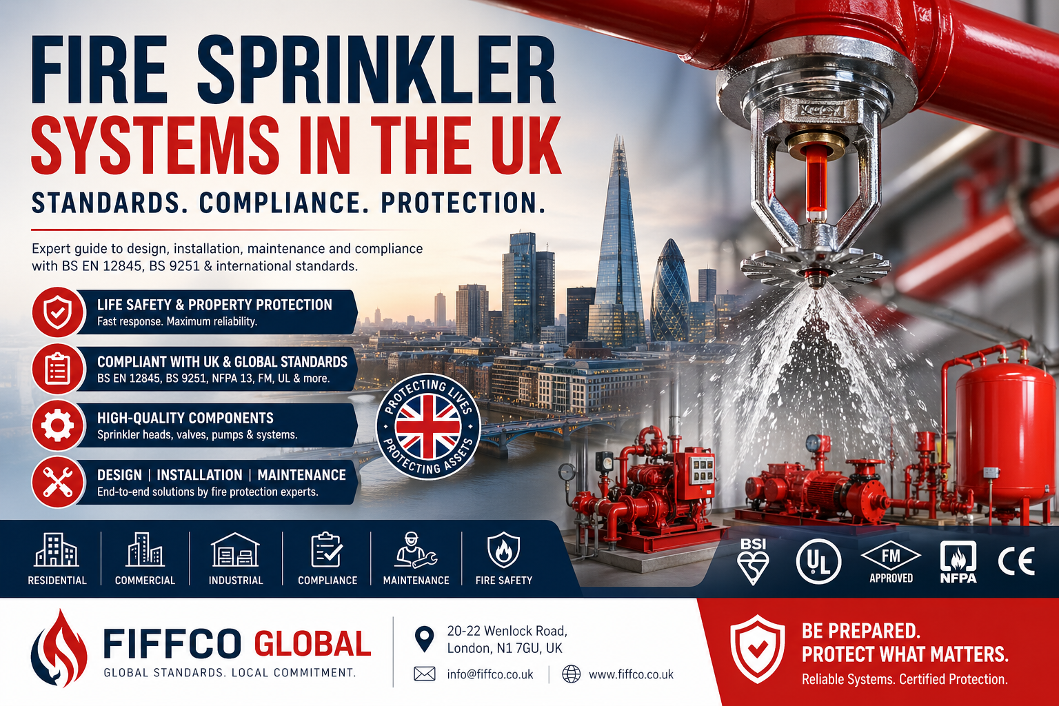 Fire Sprinkler System: Complete Guide for UK Buildings